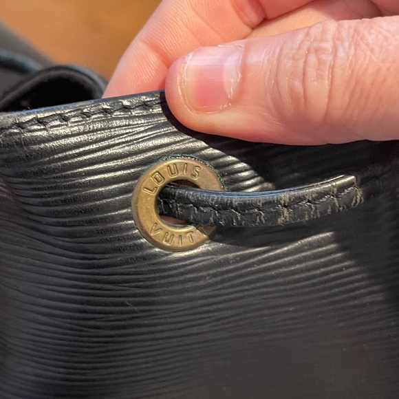 Vintage Louis Vuitton Petit Noe epi cuir black - Picture 8 of 12